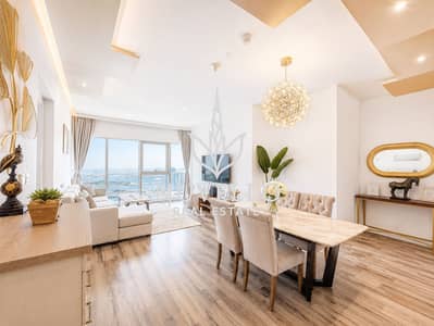 2 Bedroom Flat for Rent in Dubai Marina, Dubai - High Floor | Elegantly Furnished | Full Sea View