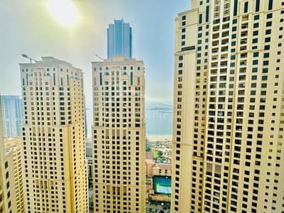 4 Bedroom Apartment for Rent in Jumeirah Beach Residence (JBR), Dubai - Upgraded | Semi-Furnished | Sea-View