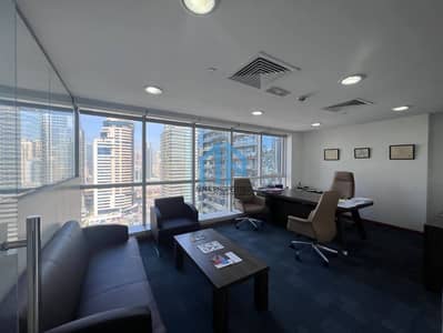 Office for Rent in Jumeirah Lake Towers (JLT), Dubai - Exclussive | Fully Fitted | Vacant | Grade A Tower