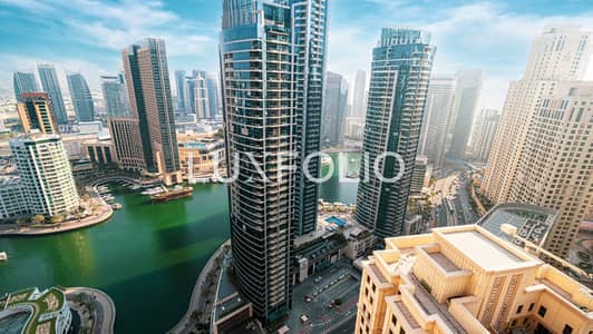 4 Bedroom Flat for Rent in Jumeirah Beach Residence (JBR), Dubai - Fully Upgraded | Marina View | 3 Balconies 4 Bedroom Flat for Rent in Jumeirah Beach Residence (JBR), Dubai - Fully Upgraded | Marina View | 3 Balconies