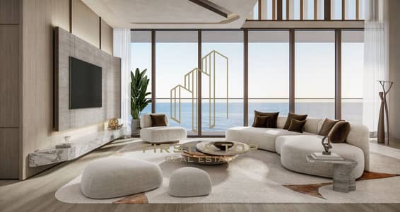 2 Bedroom Flat for Sale in Dubai Maritime City, Dubai - Soulever_Penthouse_Living room_02. jpg 2 Bedroom Flat for Sale in Dubai Maritime City, Dubai - Soulever_Penthouse_Living room_02. jpg