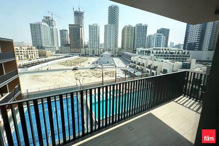 1 Bedroom Flat for Rent in Jumeirah Village Circle (JVC), Dubai - Brand New Pool View Study Room