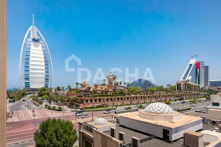 1 Bedroom Flat for Rent in Umm Suqeim, Dubai - Burj Al Arab View | Furnished | Flexible Terms