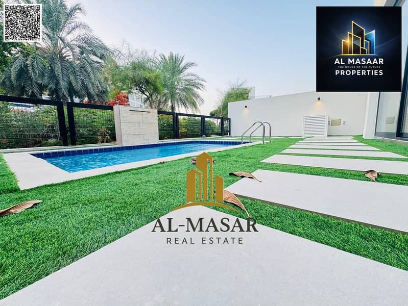 Villa in Al Zorah, Ajman, fully smart, with private pool, electricity, water, and air conditioning included. Freehold ownership for all nationalities. - Image 4