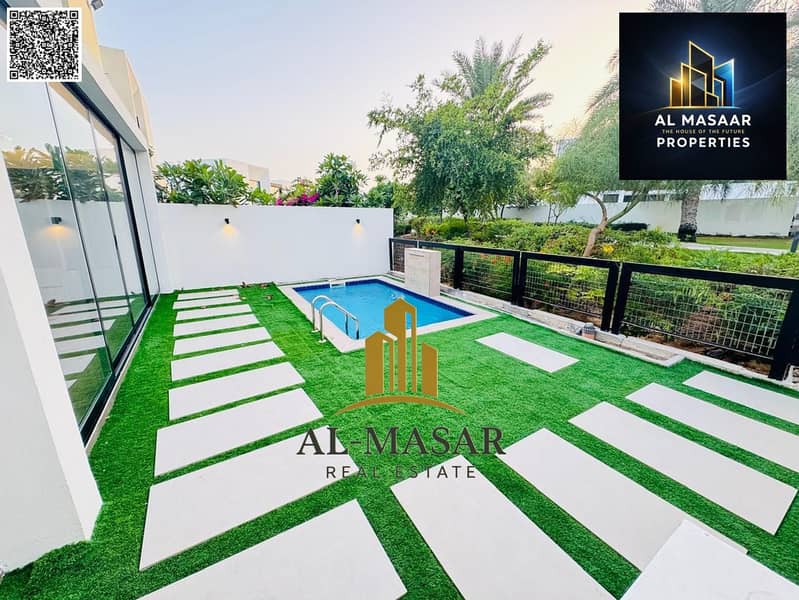 Villa in Al Zorah, Ajman, fully smart, with private pool, electricity, water, and air conditioning included. Freehold ownership for all nationalities. - Image 5