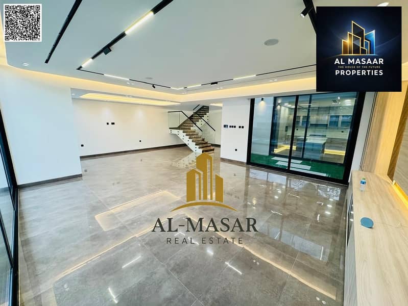 Villa in Al Zorah, Ajman, fully smart, with private pool, electricity, water, and air conditioning included. Freehold ownership for all nationalities. - Image 7