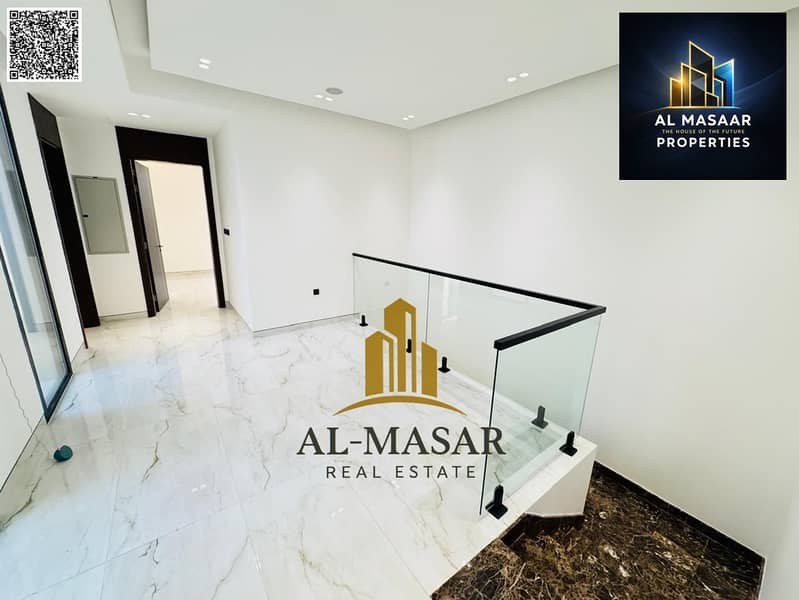 Villa in Al Zorah, Ajman, fully smart, with private pool, electricity, water, and air conditioning included. Freehold ownership for all nationalities. - Image 14