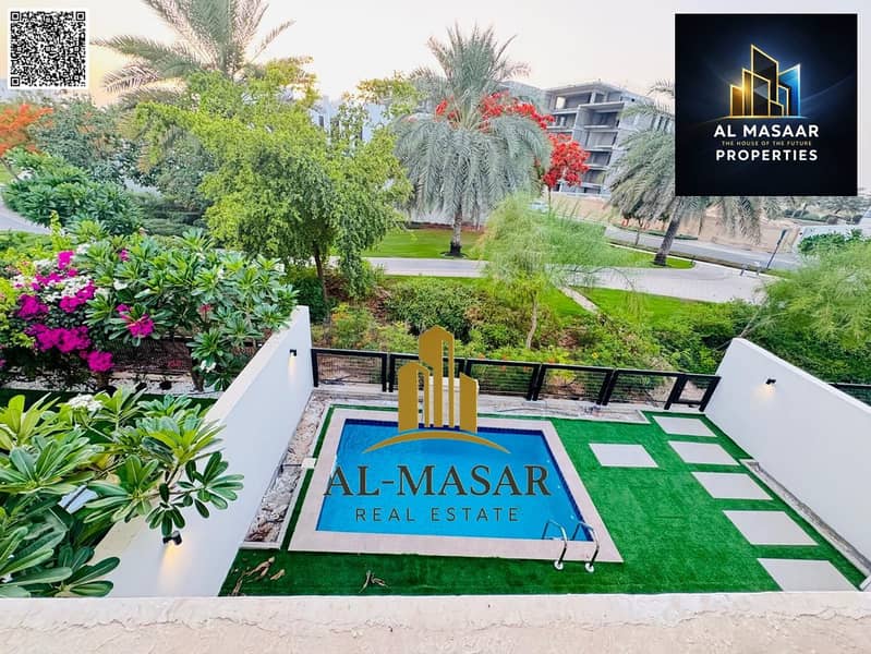 Villa in Al Zorah, Ajman, fully smart, with private pool, electricity, water, and air conditioning included. Freehold ownership for all nationalities. - Image 16