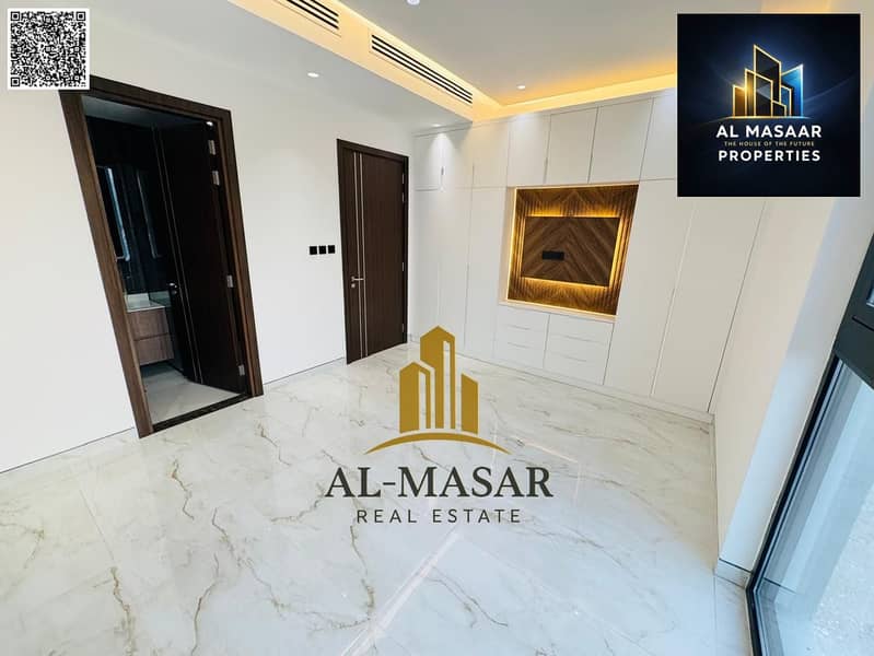 Villa in Al Zorah, Ajman, fully smart, with private pool, electricity, water, and air conditioning included. Freehold ownership for all nationalities. - Image 21