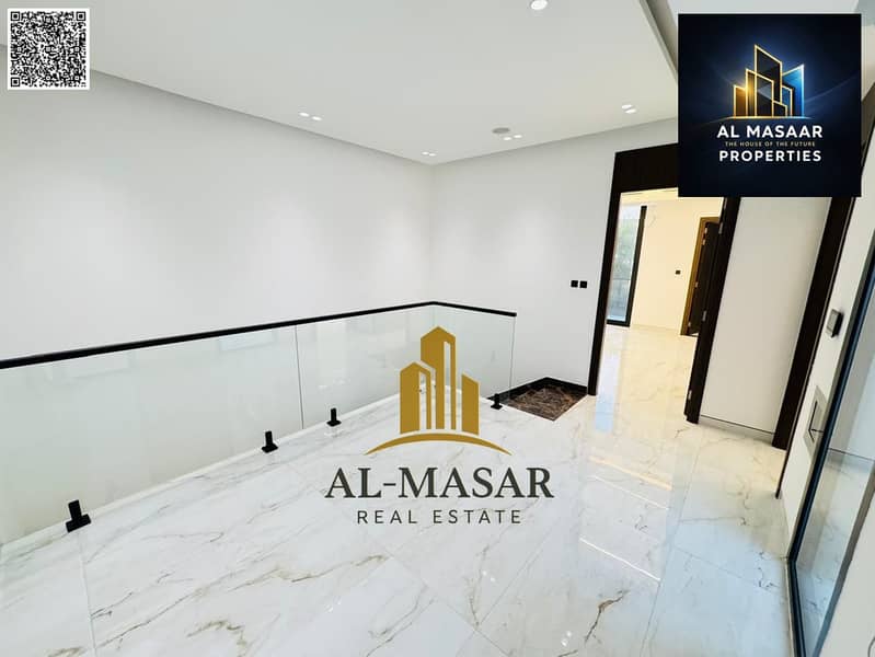 Villa in Al Zorah, Ajman, fully smart, with private pool, electricity, water, and air conditioning included. Freehold ownership for all nationalities. - Image 24