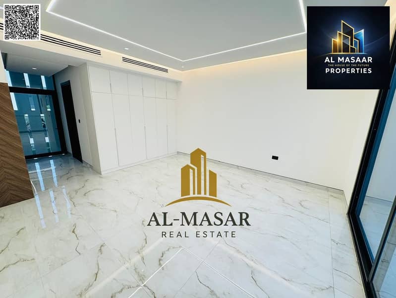 Villa in Al Zorah, Ajman, fully smart, with private pool, electricity, water, and air conditioning included. Freehold ownership for all nationalities. - Image 28