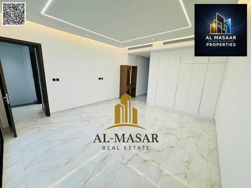 Villa in Al Zorah, Ajman, fully smart, with private pool, electricity, water, and air conditioning included. Freehold ownership for all nationalities. - Image 29