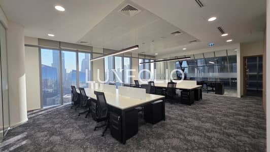 Office for Rent in DIFC, Dubai - Downtown View | Furnished | High floor