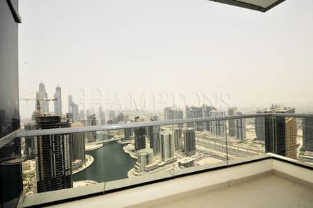 3 Bedroom Apartment for Rent in Dubai Marina, Dubai - High Floor | Full Marina View | 2 Parking Slots