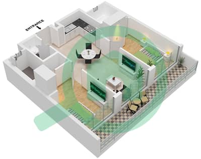 Aykon City Tower C - Grundriss für 2 Schlafzimmer Wohnung Einheit 12 FLOOR 58 Aykon City Tower C - Grundriss für 2 Schlafzimmer Wohnung Einheit 12 FLOOR 58