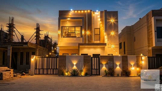 阿尔赫利奥， 阿治曼 4 卧室别墅待售 - Luxury_villa_enhancement_202604101119. jpeg