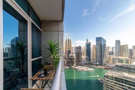 1 Bedroom Flat for Rent in Dubai Marina, Dubai - Vacant | 6 or 12 Cheques Available | Marina & Sea Views