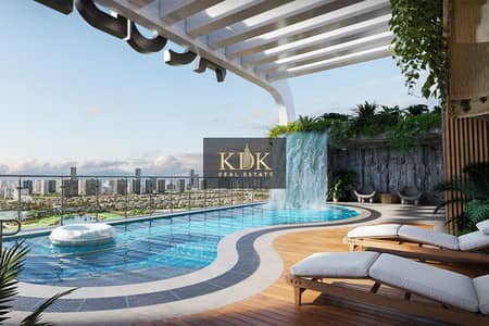 Appartement de 1 chambre à à vendre à Dubai Sports City, Dubai - swimming-pool. jpg