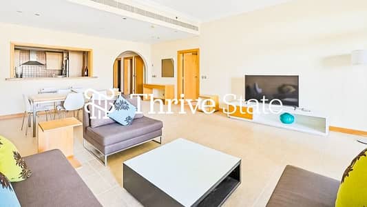 2 Bedroom Flat for Rent in Palm Jumeirah, Dubai - Fully Furnished | Vacant Now | Sea View