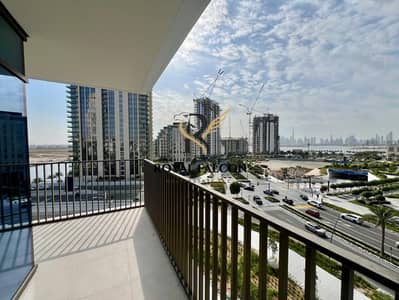 2 Bedroom Flat for Rent in Dubai Creek Harbour, Dubai - Burj Khalifa & Canal Views | Premium Corner Unit