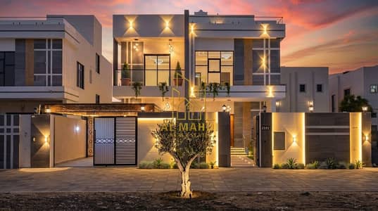 5 Bedroom Villa for Sale in Al Rawda, Ajman - Edit_villa_image_add_trees_202606041004. jpeg