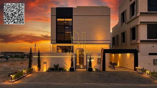 6 Bedroom Villa for Sale in Al Bahia, Ajman - Edit_villa_image_add_trees_202606041024. jpeg 6 Bedroom Villa for Sale in Al Bahia, Ajman - Edit_villa_image_add_trees_202606041024. jpeg