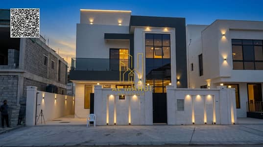 6 Cпальни Вилла Продажа в Аль Хелио, Аджман - Luxury_villa_at_dusk_202606041042. jpeg