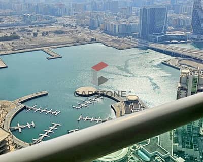 1 Bedroom Apartment for Rent in Al Reem Island, Abu Dhabi - High Floor | Fully Furnished | Balcony | Vacant | 6 Payments