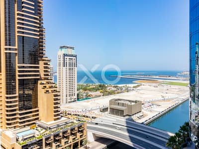 2 Bedroom Apartment for Rent in Dubai Marina, Dubai - Water View | Vacant Now | Furnished