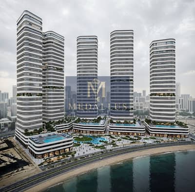 1 habitación Apartamento para en Venta en Al Mamzar, Sharjah - fa849574-129b-4a36-b876-34a99089. jpg