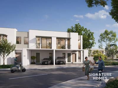 4 Bedroom Townhouse for Sale in The Valley by Emaar, Dubai - Corner Unit | 4 Beds Plus Maids | Boulevard Facing