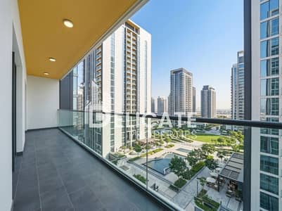 2 Bedroom Flat for Rent in Sobha Hartland, Dubai - Balcony 1. jpg
