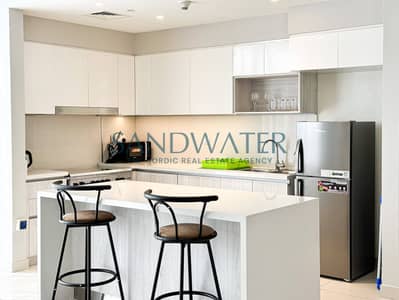 3 Bedroom Flat for Rent in Dubai Hills Estate, Dubai - Bright Corner Unit | Fully Furnished | Blvd View