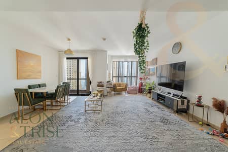 3 Bedroom Flat for Sale in Jumeirah Beach Residence (JBR), Dubai - 3 bed + Maid room | Partial Ain Dubai view