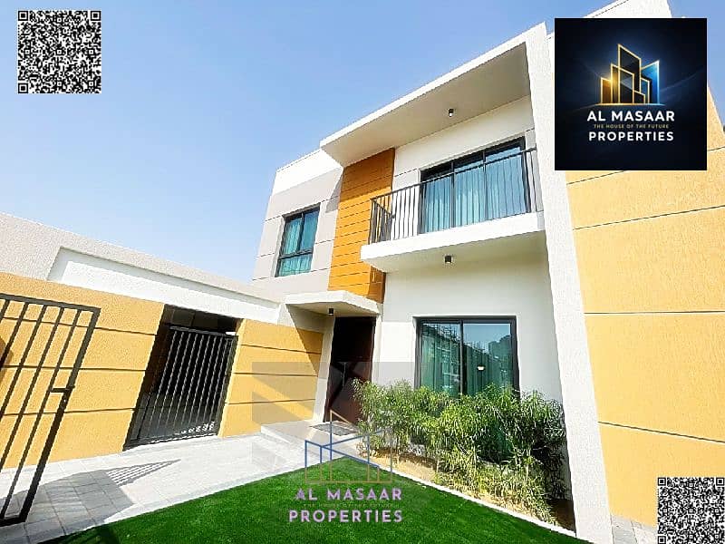 A modern villa located within the upscale Azha Compound in Al Amra area in Ajman, providing a comfortable lifestyle suitable for families within a res - Image 29