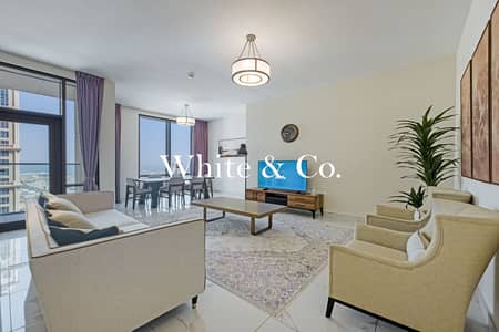 2 Bedroom Apartment for Rent in Business Bay, Dubai - FURNISHED | VACANT | HIGH FLOOR | BALCONY
