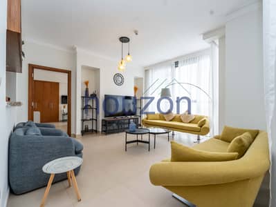 3 Bedroom Apartment for Rent in Dubai Creek Harbour, Dubai - Modern 3BR+ M/Room | Sea + Burj View | Furnished
