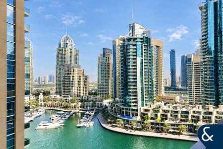 شقة 2 غرفة نوم للبيع في دبي مارينا، دبي - شقة في رقم (٩)،دبي مارينا 2 غرف 2600000 درهم - 15375290