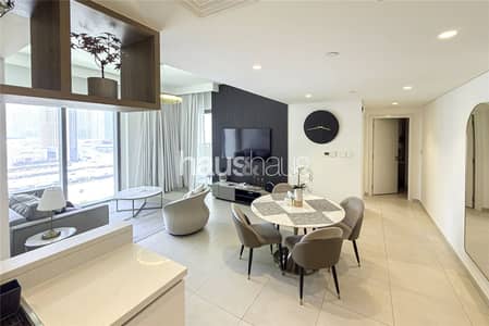 2 Bedroom Apartment for Rent in Za'abeel, Dubai - Burj Khalifa View | Mid Floor | Luxury Furniture