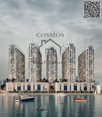 阿杰曼自由区， 阿治曼 2 卧室单位待售 - Ajman Creek Towers Creek View 2. jpg