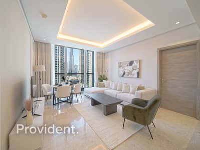 1 Bedroom Apartment for Rent in Business Bay, Dubai - Fully Furnished | Burj View | High Floor 1 Bedroom Apartment for Rent in Business Bay, Dubai - Fully Furnished | Burj View | High Floor