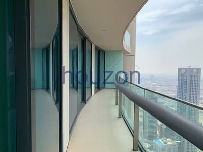 2 Bedroom Apartment for Rent in Downtown Dubai, Dubai - Bright 2BR | High Floor | Sea View | Chiller Free 2 Bedroom Apartment for Rent in Downtown Dubai, Dubai - Bright 2BR | High Floor | Sea View | Chiller Free