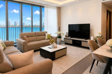 2 Bedroom Flat for Rent in Dubai Creek Harbour, Dubai - Low Floor | Fully Furnished | Full Sea View