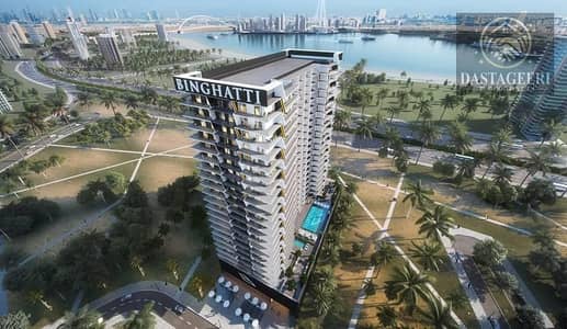 شقة 1 غرفة نوم للايجار في الجداف، دبي - Creek Building. jpg