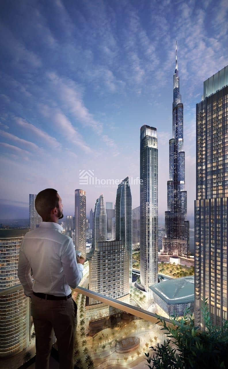 Burj crown| Opposite Burj Khalifa and Dubai Opera