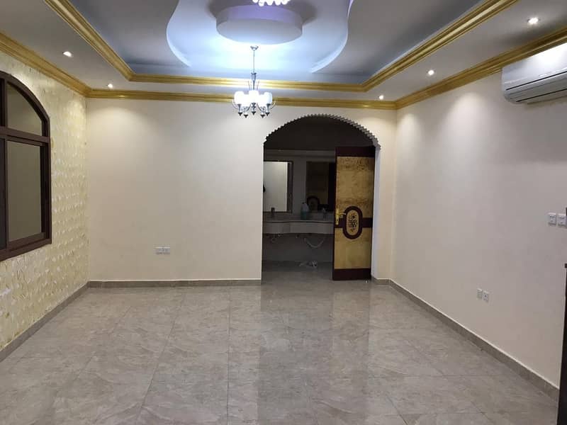 For rent a very luxurious villa, Ajman opposite the academy, super deluxe finishing near Sheikh Mohammed bin Zayed Street