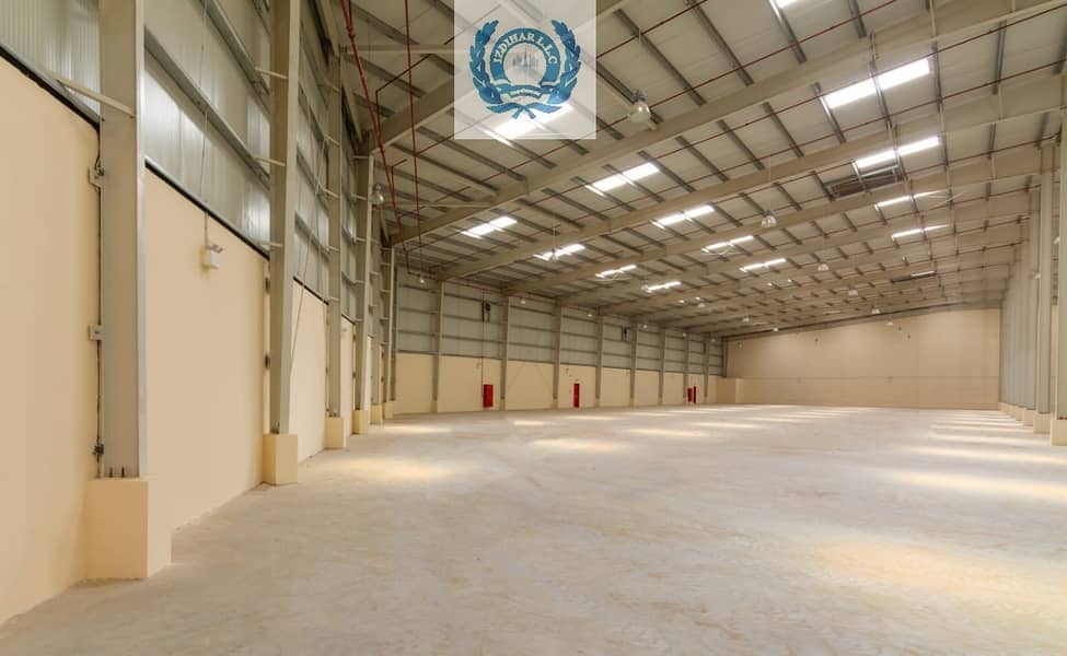 Brand new ready warehouse with high power