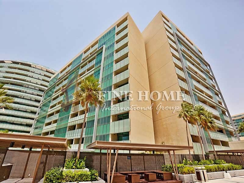 FULL SEE VIEW ! 3 BR Apartment in Al maha 1