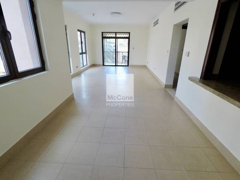 Spacious and Bright / Unfurnished / Burj View