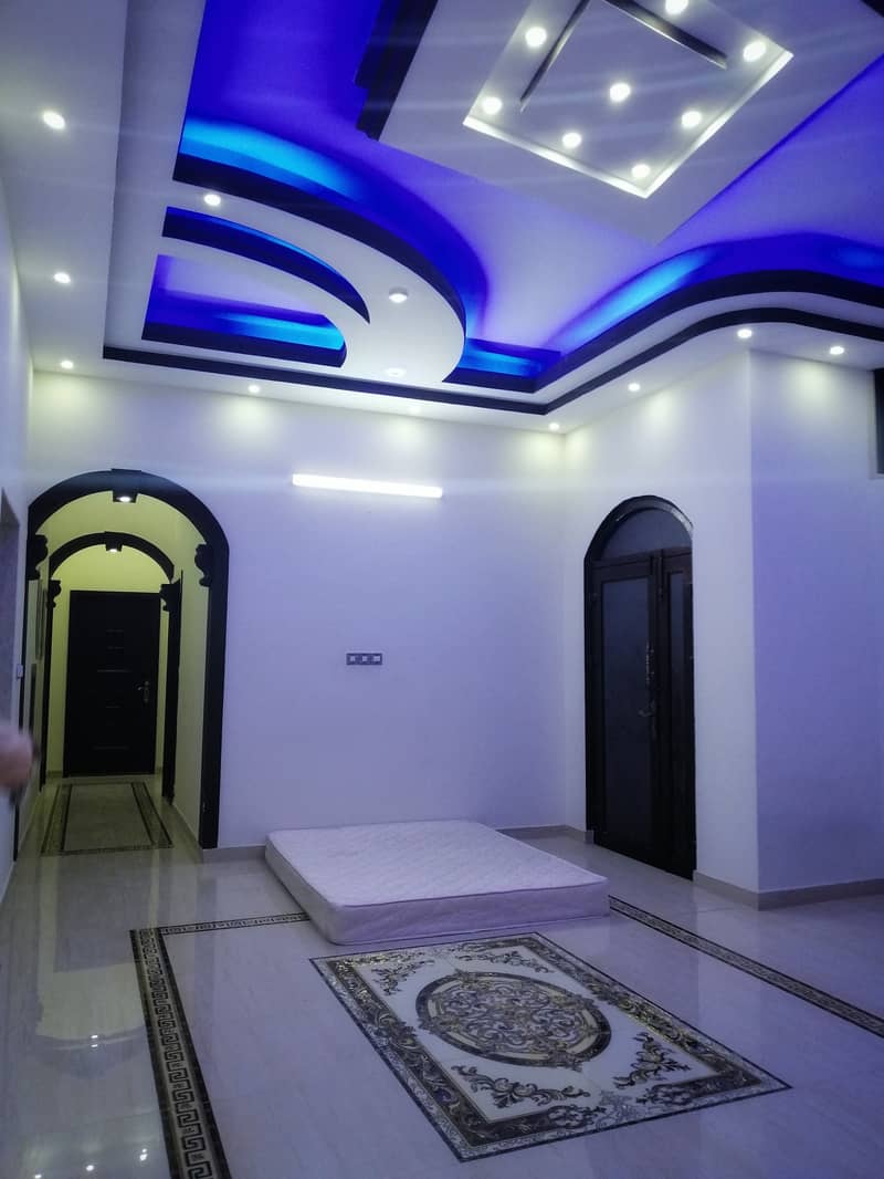 super deluxe 3bhk villa with maids room for just aed 50,000/year